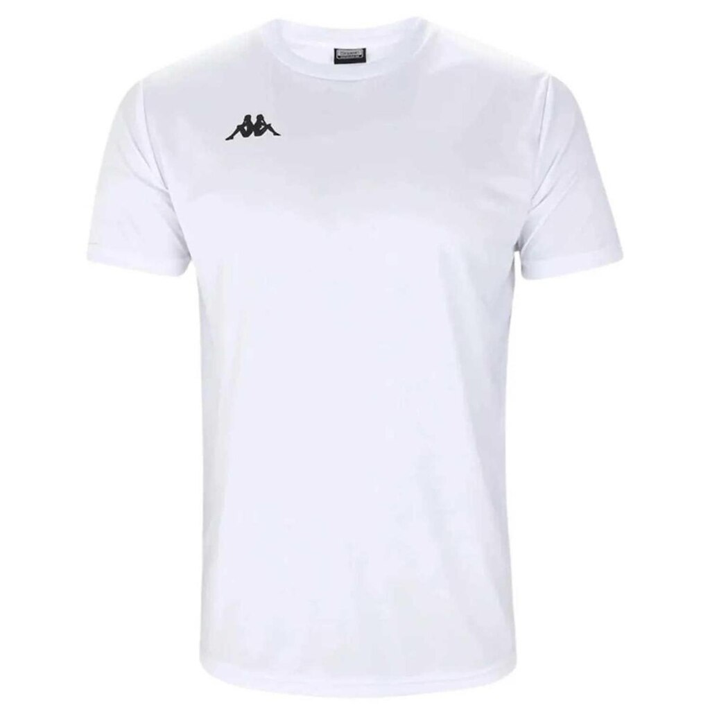 Camiseta Kappa Tully Masculino - Branco Branco P