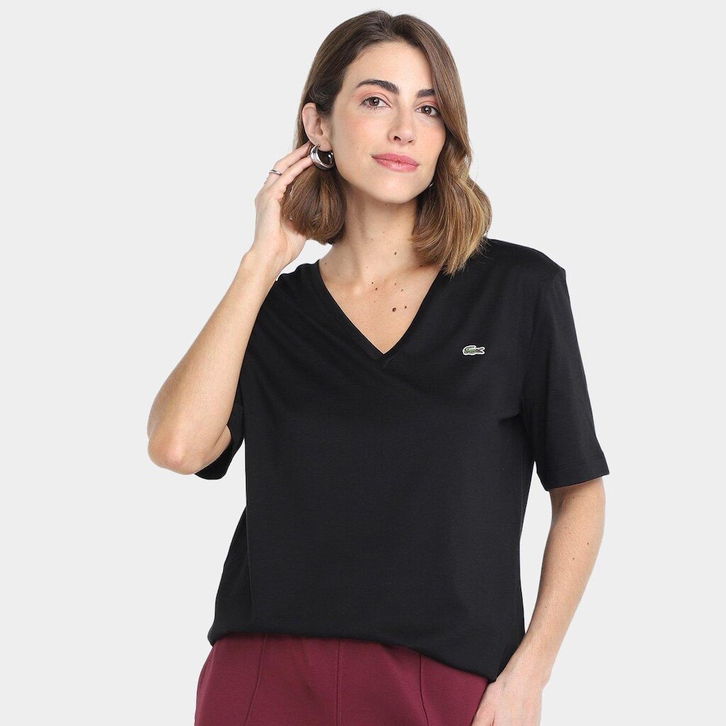 Camiseta Lacoste Casual Feminina