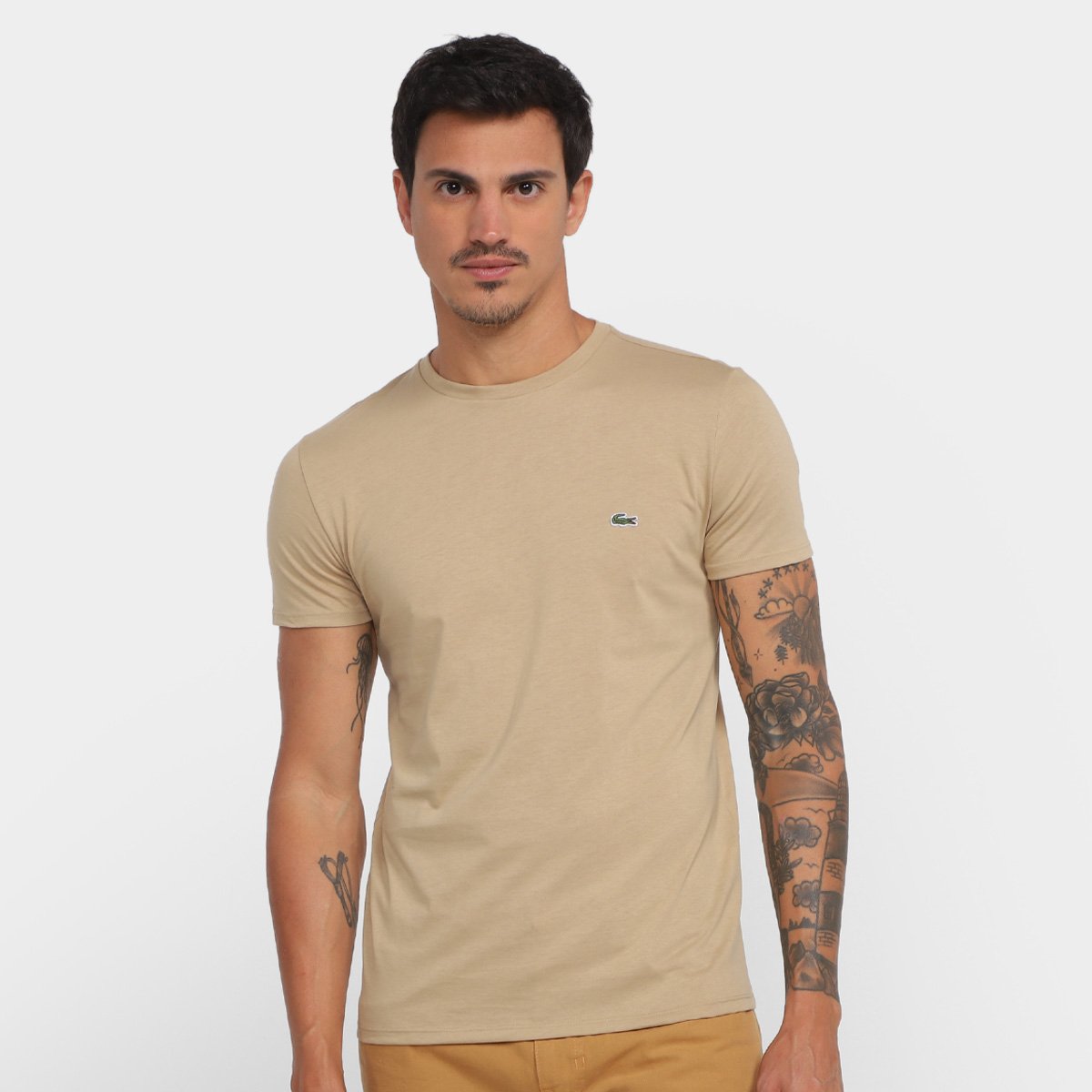 Camiseta Lacoste Logo Masculina - Main Image