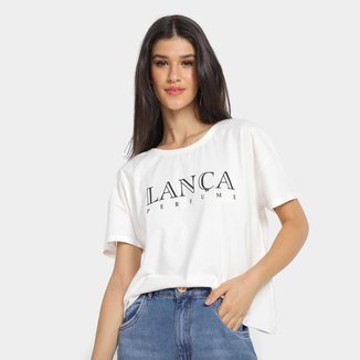 Camiseta Lança Perfume Estampada Feminina 