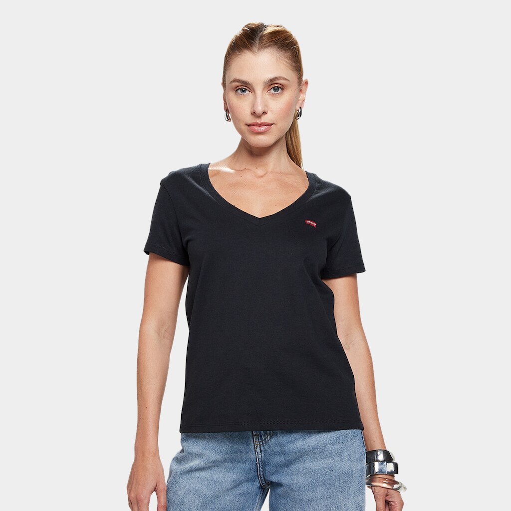 Camiseta Levi's Perfect V Neck Feminina
