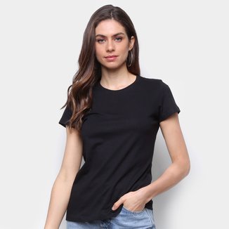 Camiseta Malwee Baby Look Antivirais Feminina