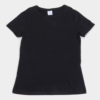 Camiseta Malwee Baby Look Básica Feminina