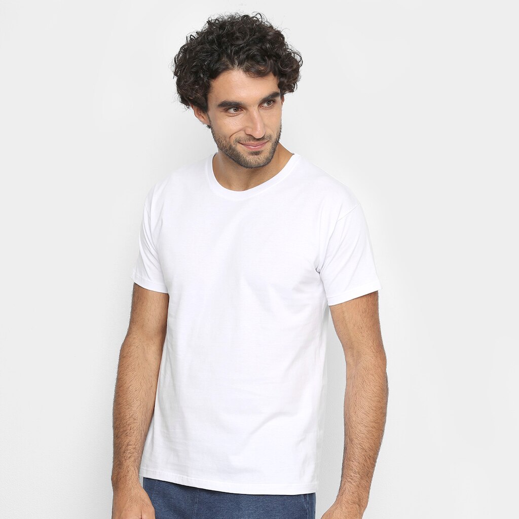 Camiseta Malwee Lisa Tradicional Masculina