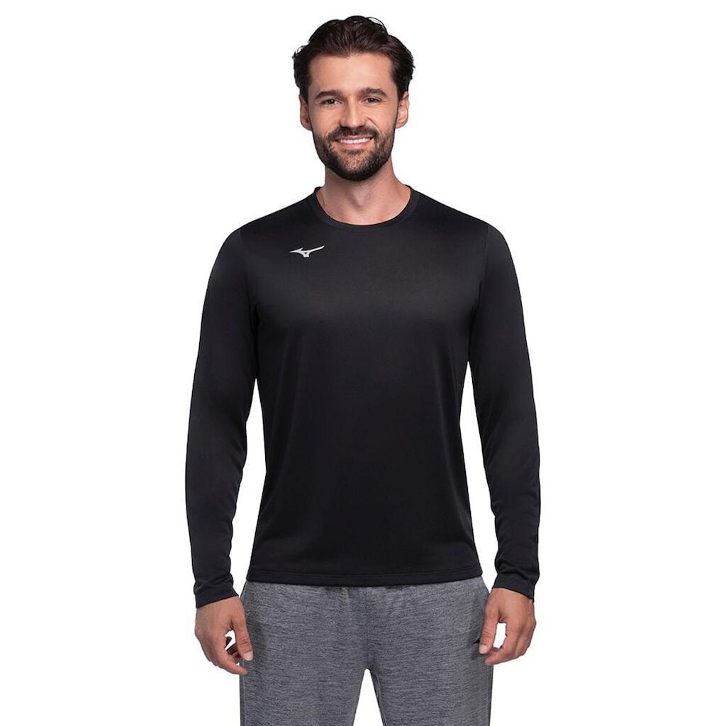 Camiseta Mizuno Energy 2.0  Manga Longa Masculina