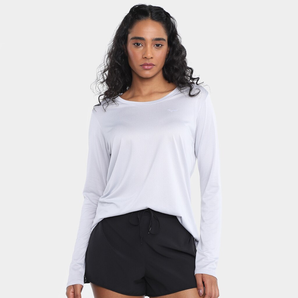 Camiseta Mizuno Nirvana Manga Longa Feminina