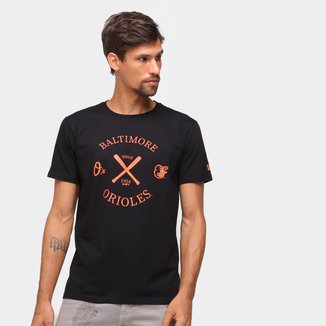 Camiseta MLB Baltimore Orioles New Era College Masculina