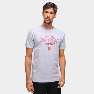 Camiseta MLB Boston Red Sox New Era College Team Masculina