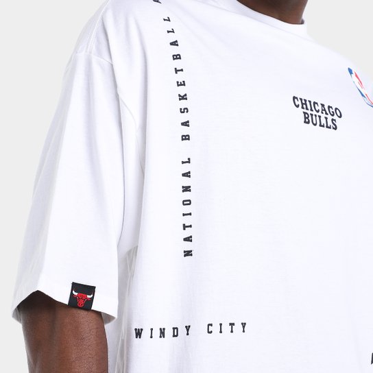 Camiseta NBA Chicago Bulls D Construct Masculina