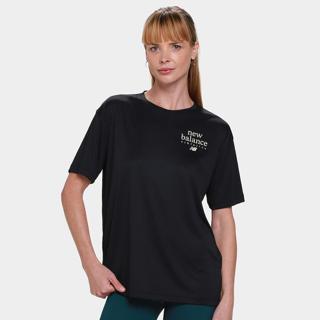 Camiseta New Balance LC Athletics Feminina
