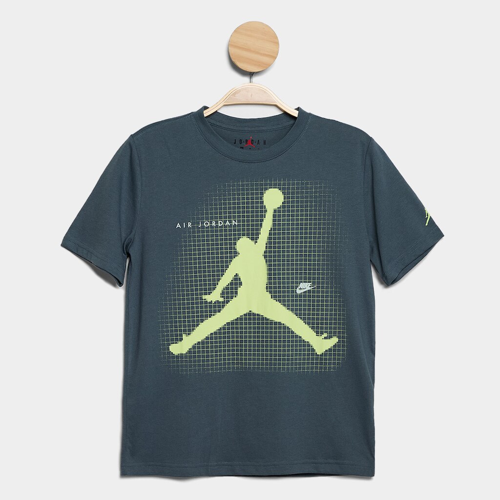Camiseta Nike Jordan Jump Grid Blur Menino