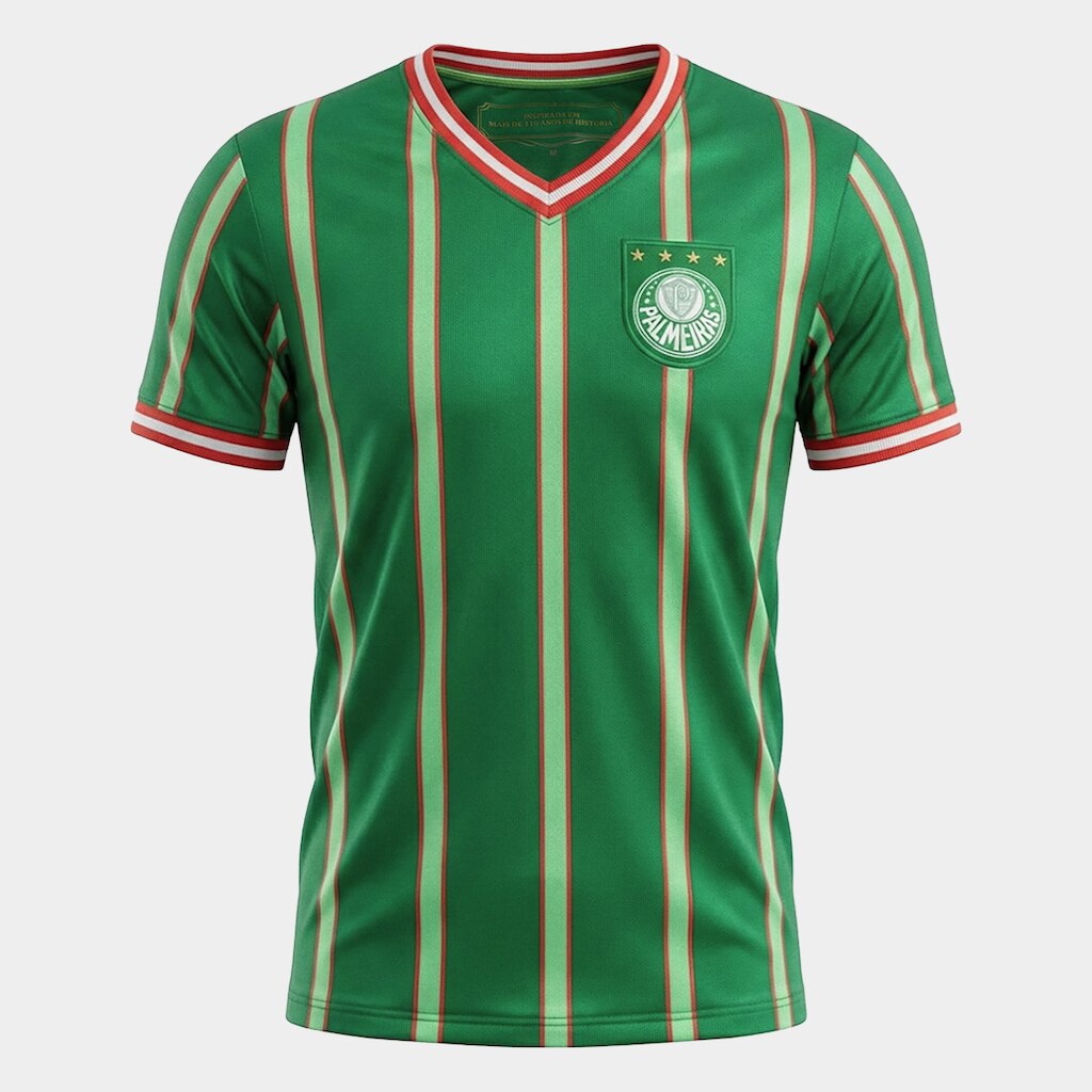Camiseta Palmeiras Retrô 2001 Masculina
