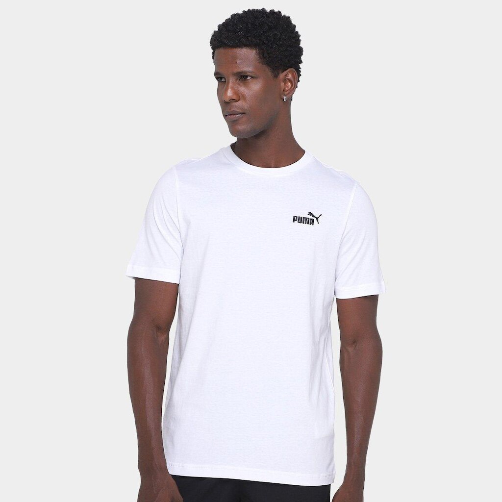 Camiseta Puma Small n. 1 Logo Masculina