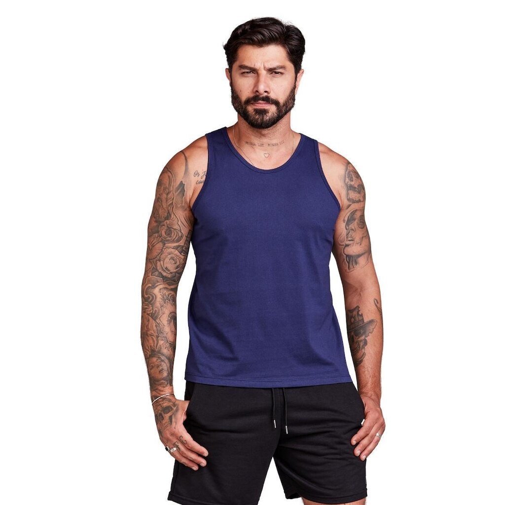 Camiseta Regata Masculina 100% Agodão