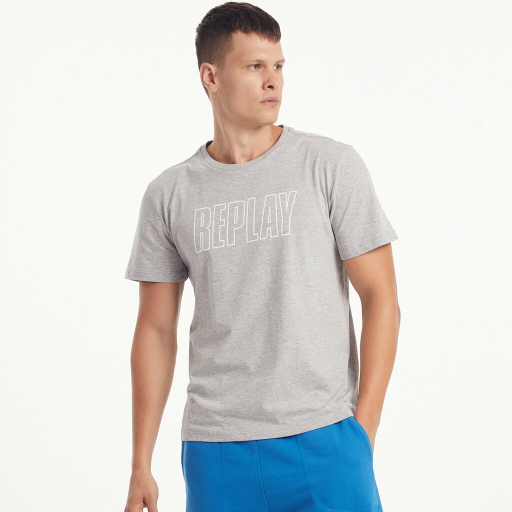 Camiseta Replay Estampada Masculina