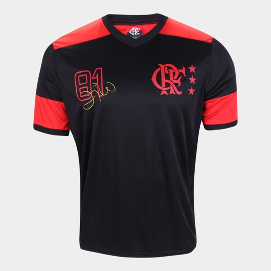 Camiseta Retrô Flamengo Nova Zico 10 Masculina - Preto+Vermelho é ruim? Camiseta Retrô Flamengo Nova Zico 10 Masculina - Preto+Vermelho é boa?