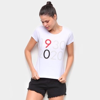 Camiseta São Paulo 1930-2020 Feminina