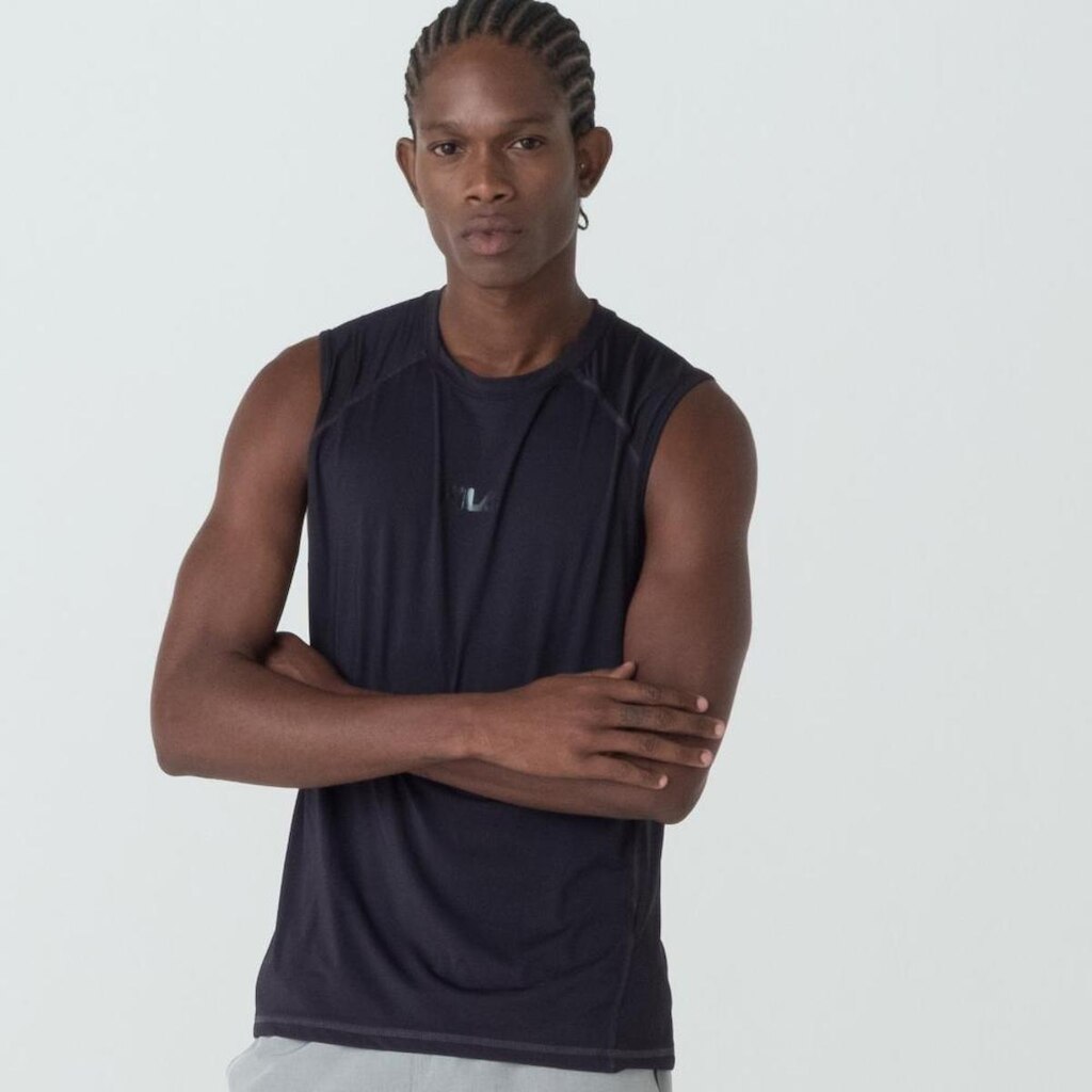Camiseta Sem Manga Fila Performa Eco Masculina