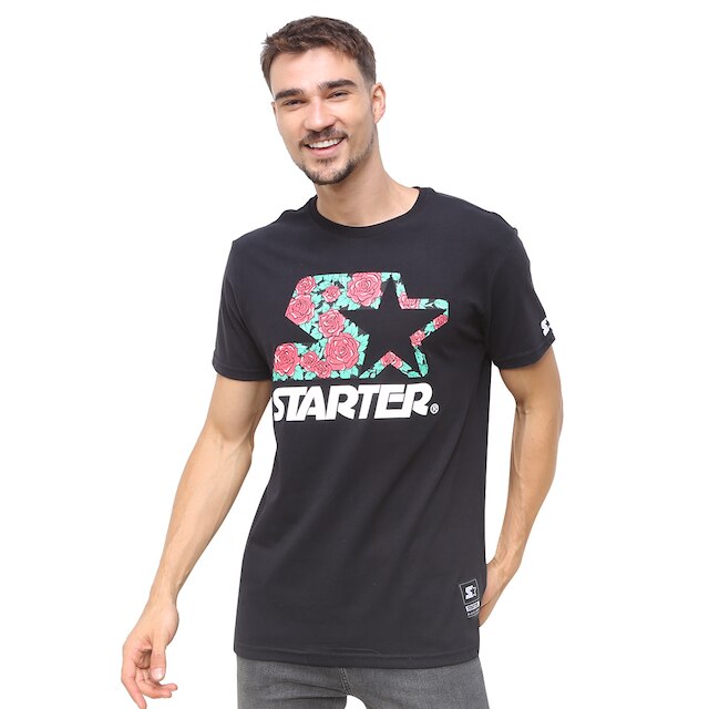 Camiseta Starter Logo Roses - Preto é boa?