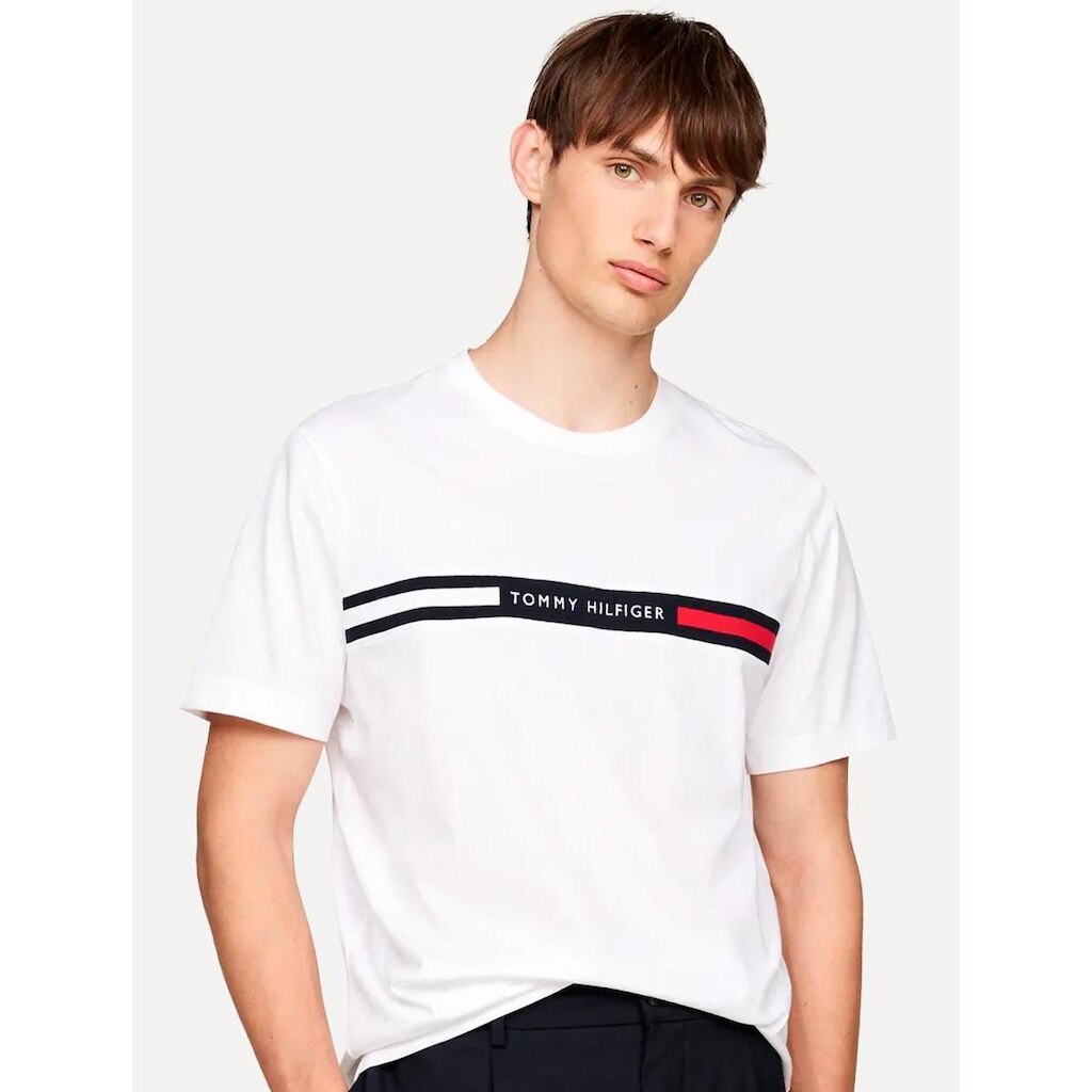 Camiseta Tommy Hilfiger Chest Insert Logo Masculina