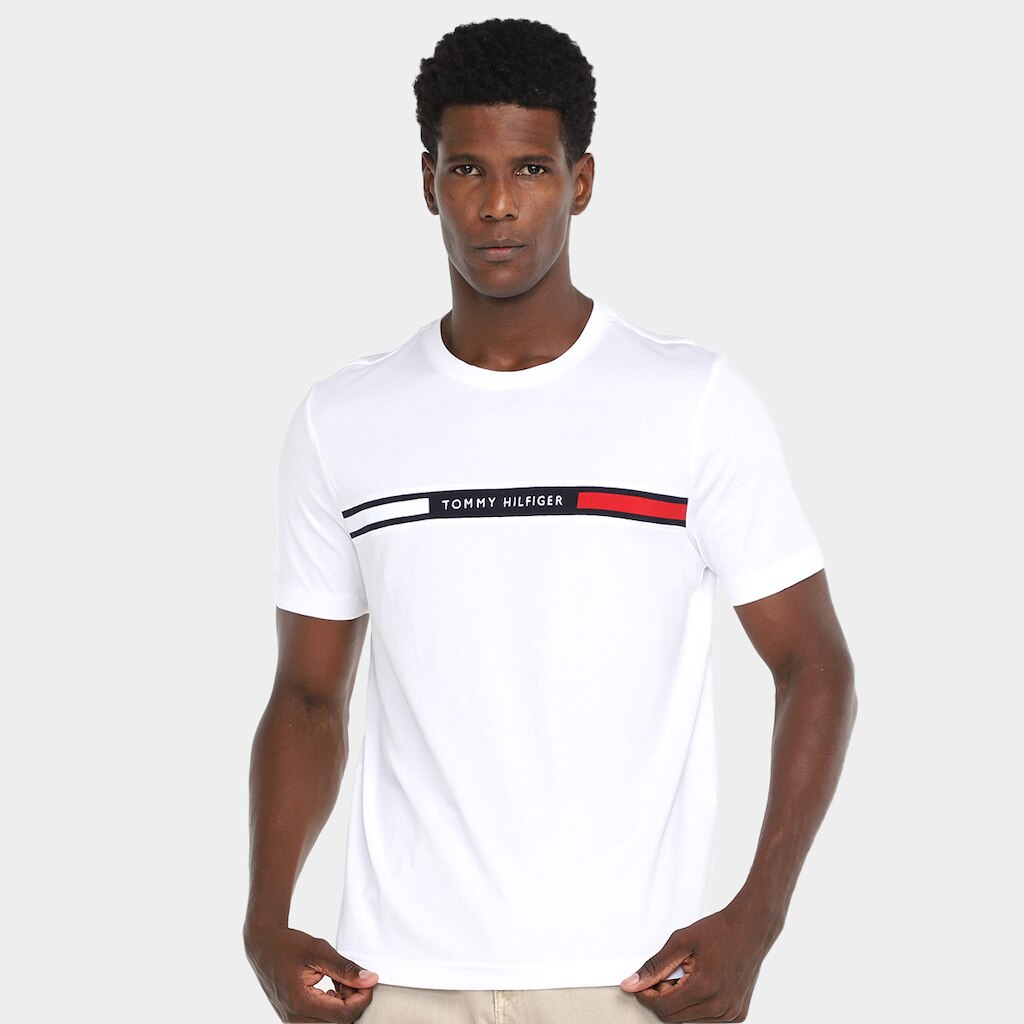 Camiseta Tommy Hilfiger Chest Insert Masculina