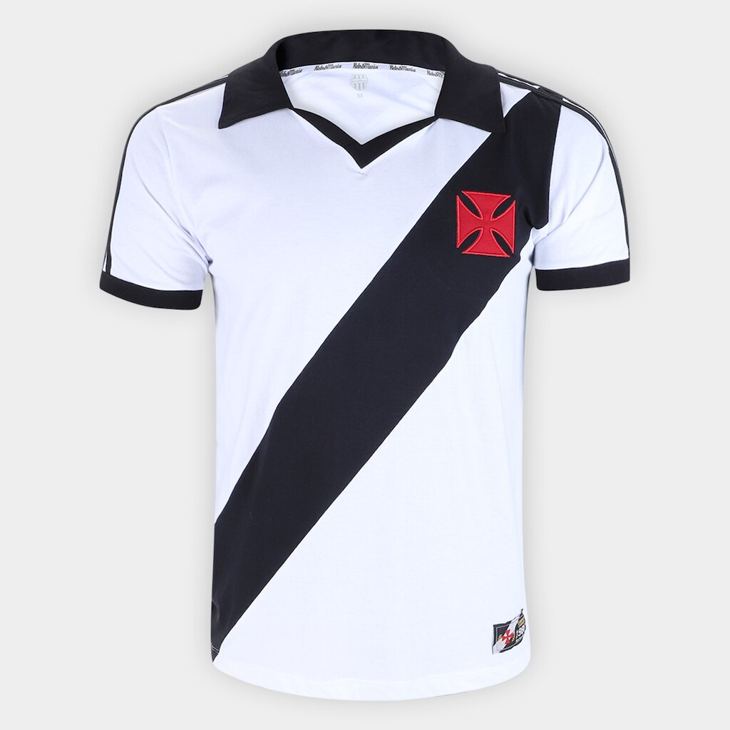 Camiseta Vasco Da Gama Retrô Mania 1988 Masculina