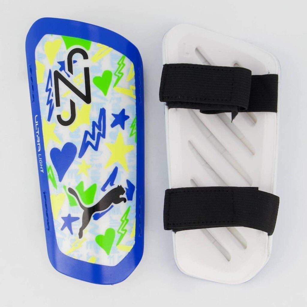Caneleira Puma Neymar Jr Ultra Light Branca