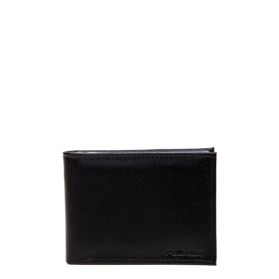 Carteira Couro Pegada Masculina - Preto é ruim? Carteira Couro Pegada Masculina - Preto é boa?