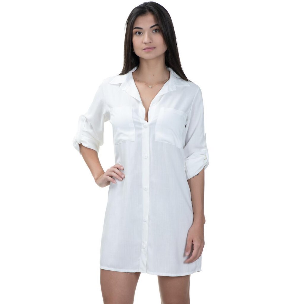 Chamise Manga Longa Max Camisa Camisão