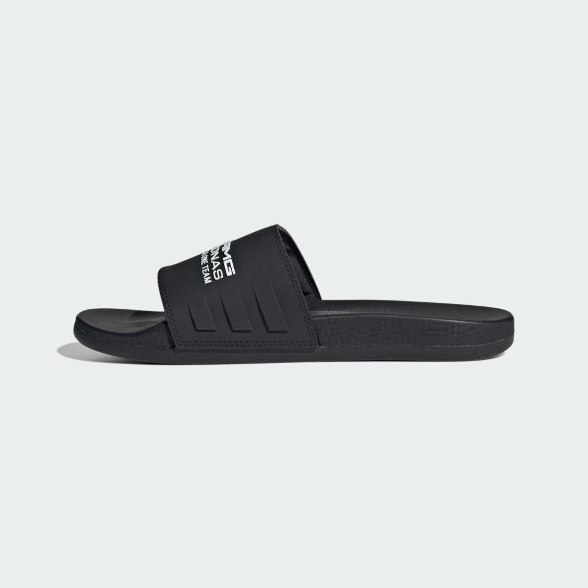ベンツ　 Adilette ブラック AMG PETRONAS　新品 Chinelo Adidas Adilette Comfort Mercedes Amg Petronas Fórmula 1