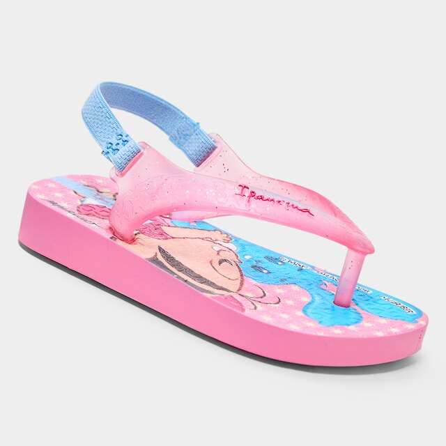 Chinelo Bebê Grendene Kids Ipanema Turma da Mônica Menina