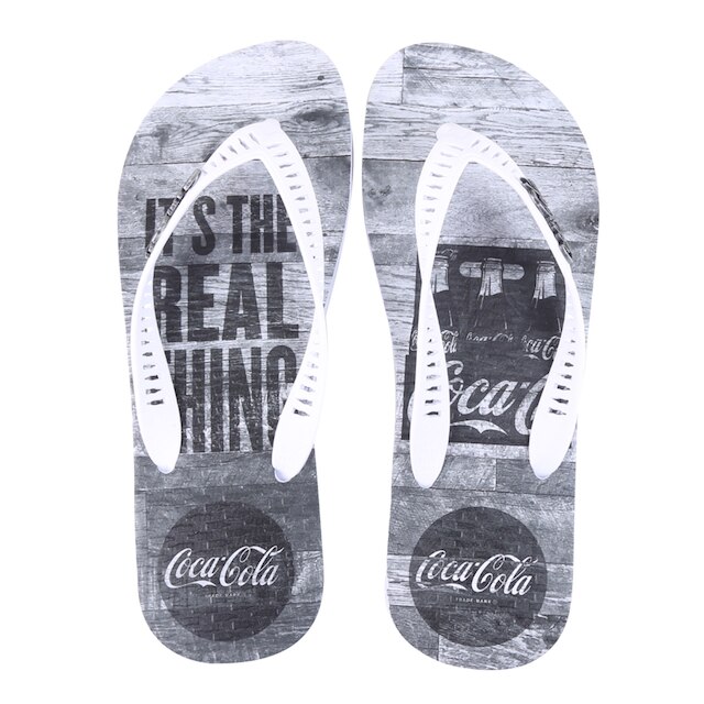 Menor preço em Chinelo Coca Cola Real Pack Masculino - Branco