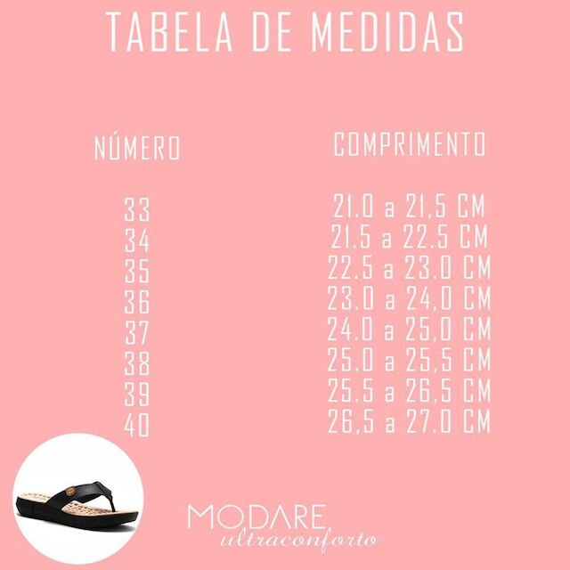 Chinelo Feminino Modare Ortopedico Massageador Bolinhas