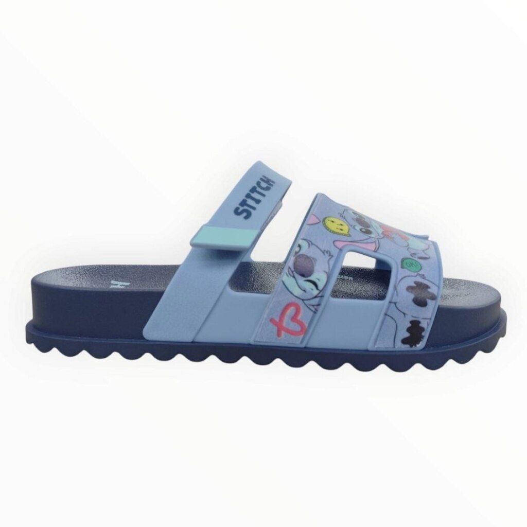 Chinelo Infantil Grendene Kids Stich Slide Glam Menina