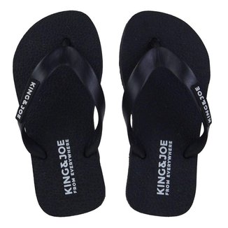 Chinelo Infantil Masculino King&Joe Basico Preto - CH09011K