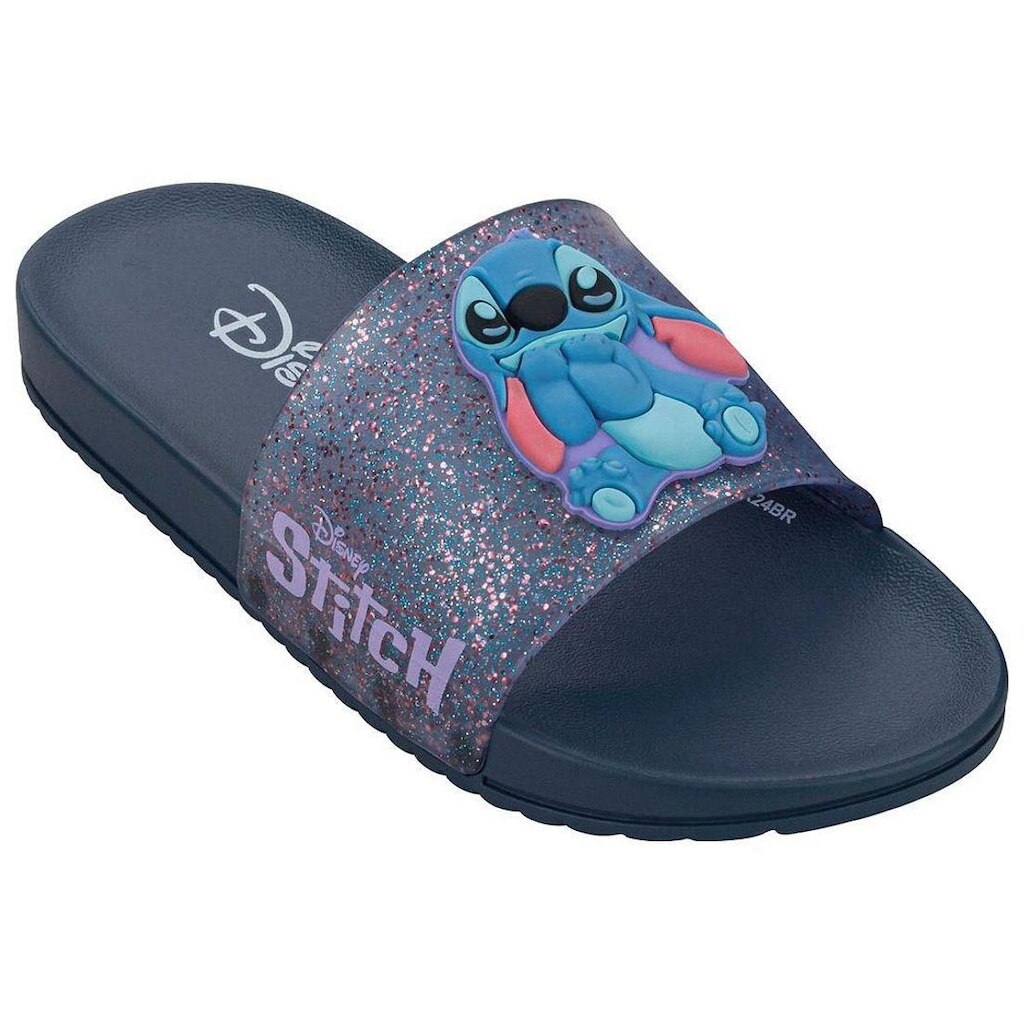Chinelo Infantil Menina Slide Slip On Disney Stitch