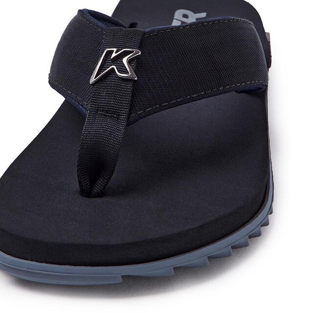 CHINELO  KENNER KIVAH TKS PRETO E CINZA ORIGINAL