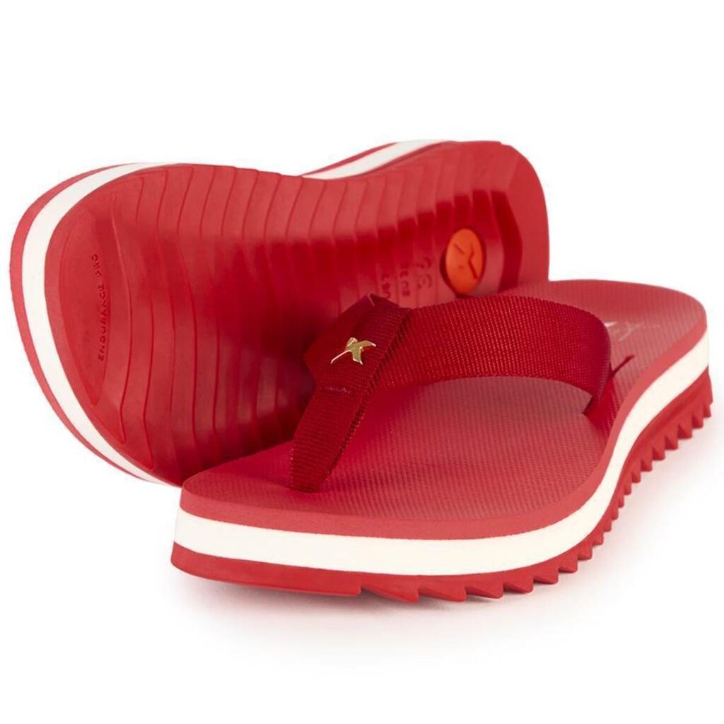 Chinelo Kenner Kyra Anitta Feminino - Vermelho - 39