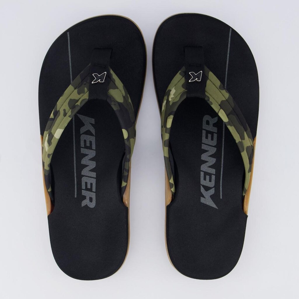 Chinelo Kenner Nk6 Army Masculino