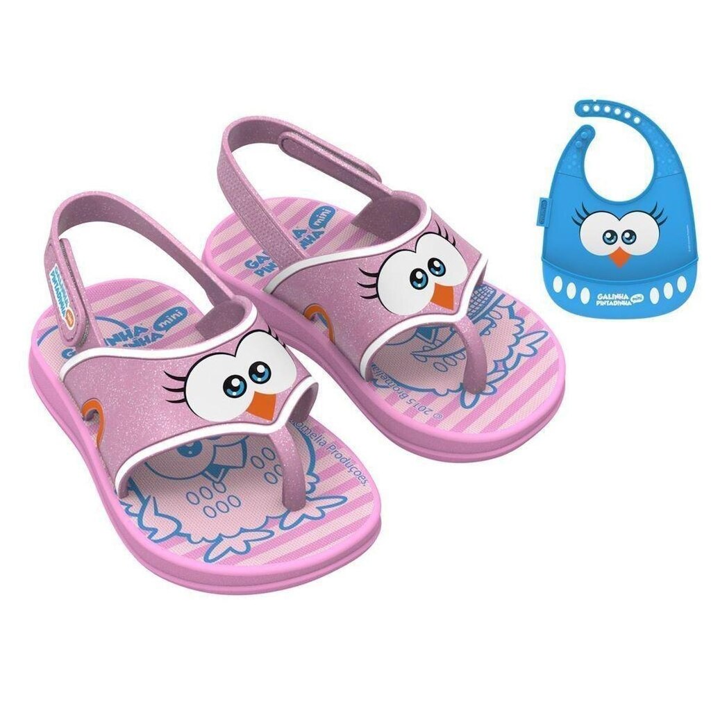 Chinelo Sandália Galinha Pintadinha Hora Do Papa - 22738
