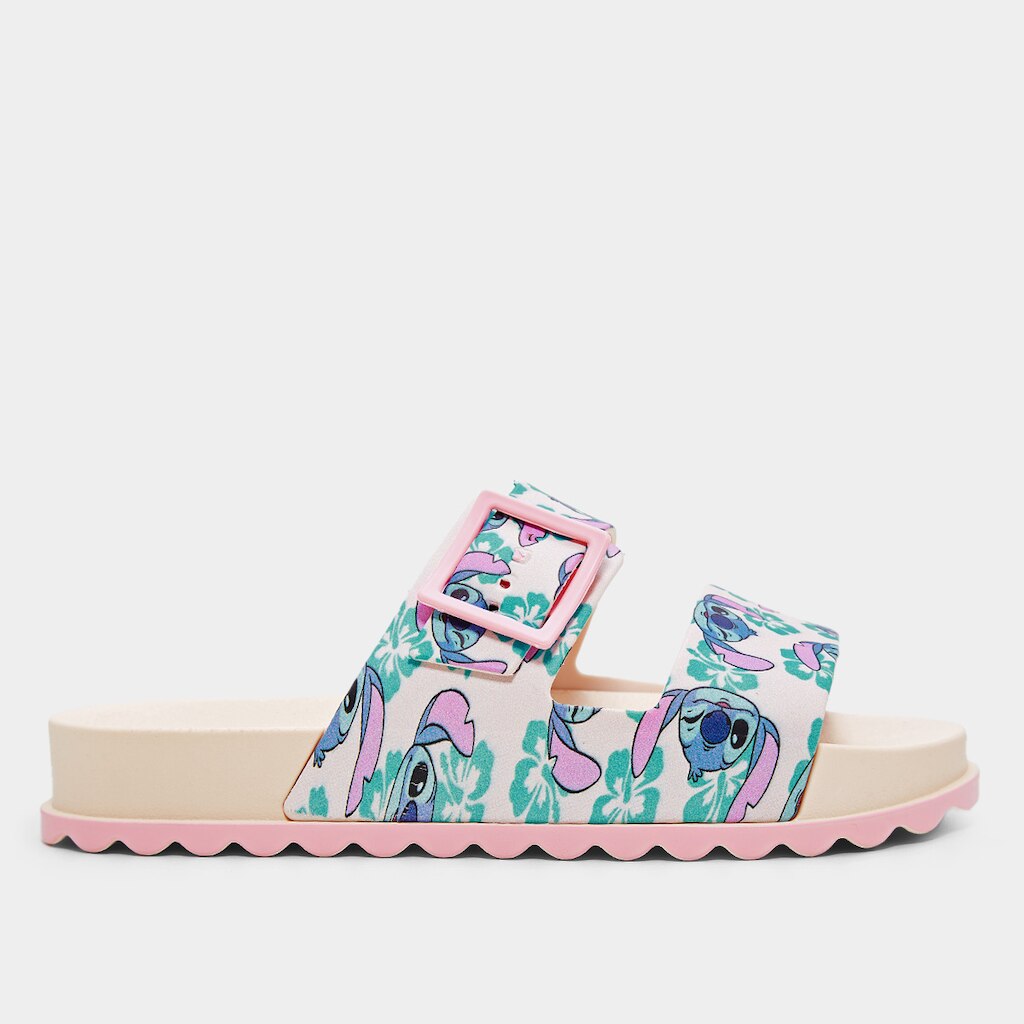 Chinelo Slide Infantil Grendene Kids Stitch Summer Menina