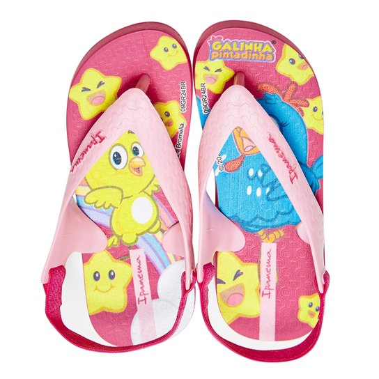 Chinelos Ipanema Galinha Pintadinha Fun Baby