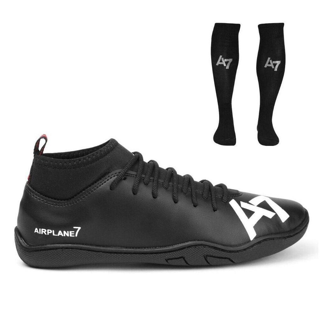 Chuteira Botinha Futsal Masculina + Meião A7