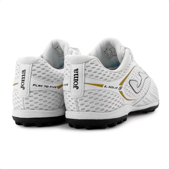 Chuteira Futebol Society Joma Liga 5 + 3 Pares de Meias
