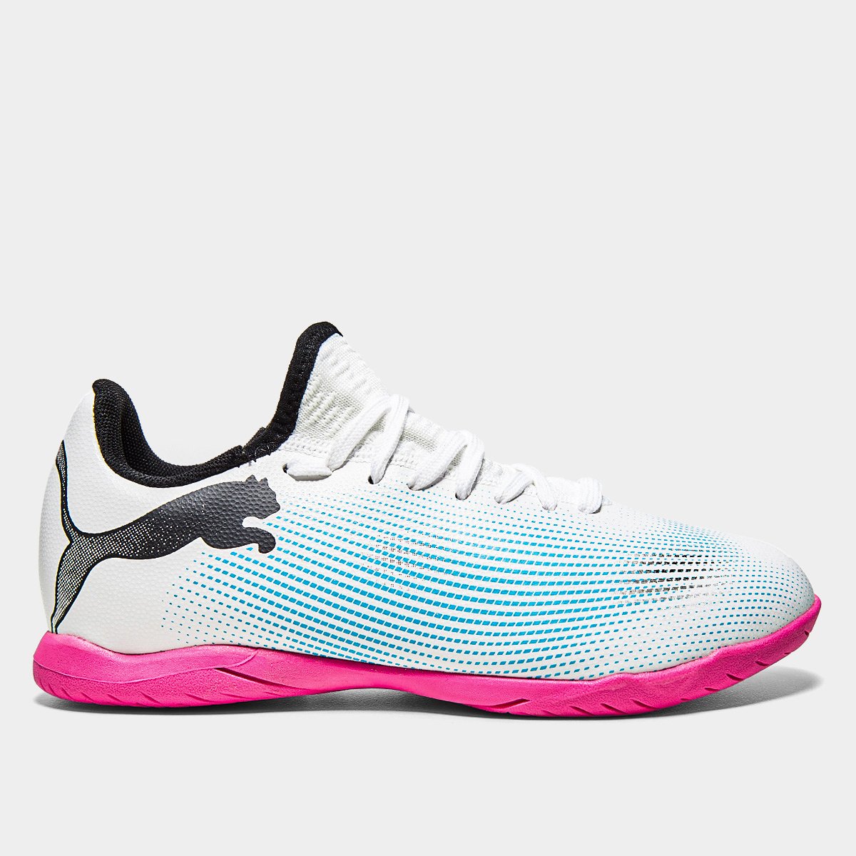 Futsal Puma Tenis Futsal Infantil Rosa Future Z Chuteira Futsal