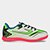 Chuteira Futsal Infantil Topper Camaleão - Branco+Laranja