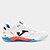 Chuteira Futsal Joma Top Flex Plus Unissex - Branco+Vermelho