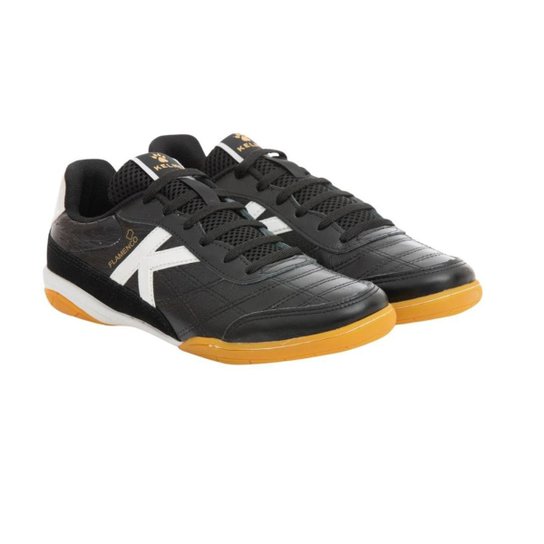 Chuteira Futsal Kelme Flamenco Fs Couro Natural Profissional