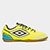Chuteira Futsal Umbro Skill Unissex - Verde Limão+Preto