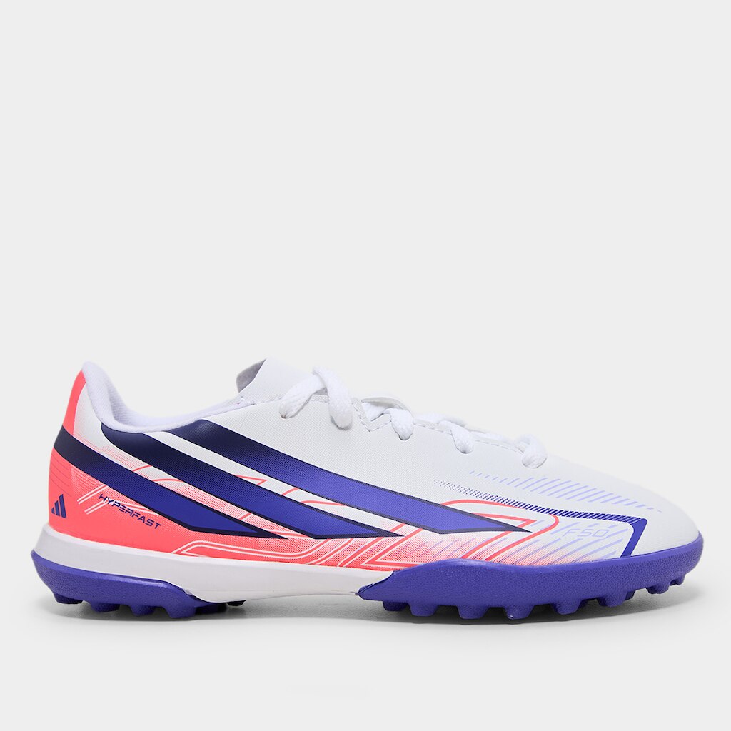 Chuteira Infantil Society Adidas F50 Hyperfast Club Copa Do Mundo